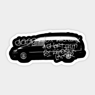 good kid maad city car Sticker